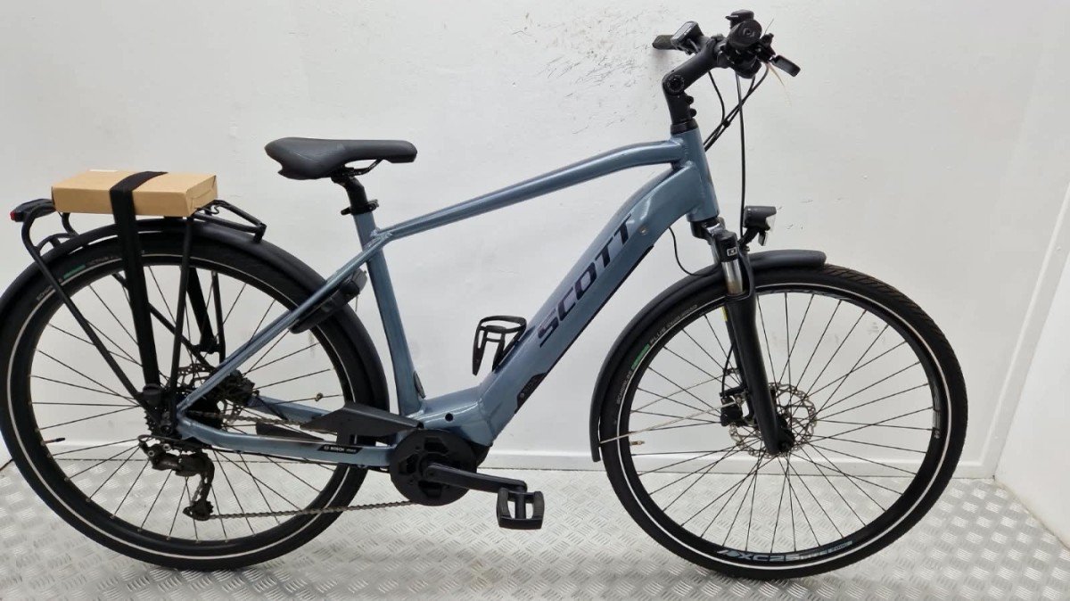 Foto van Scott Sub e-bike 52cm tweedehands middenmotor 9v hydraulisch via Budget Bike
