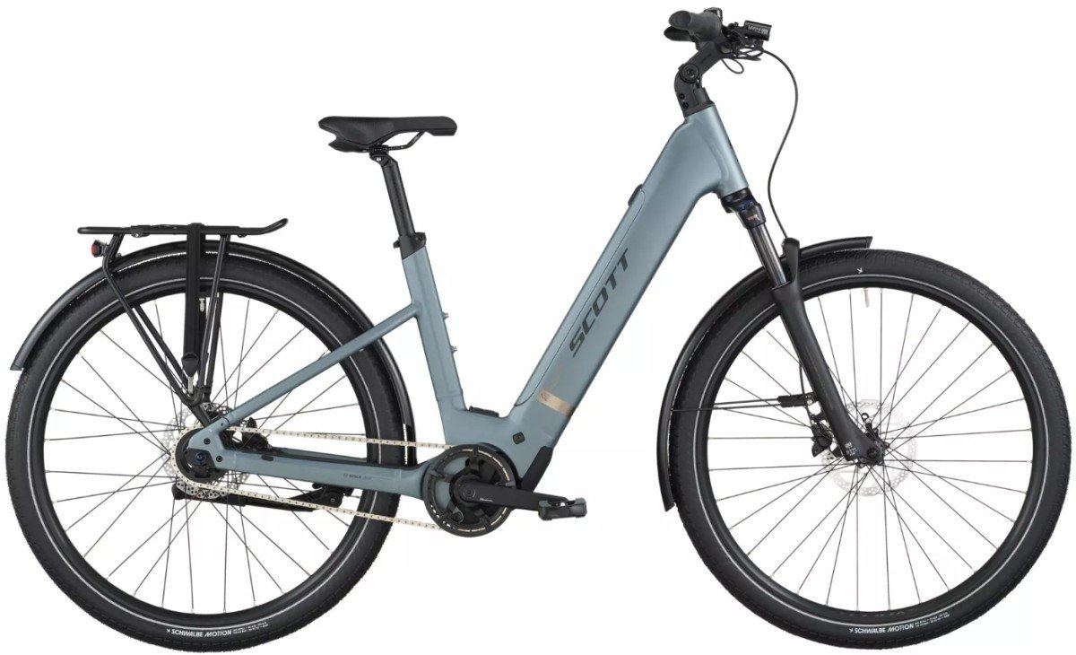 Foto van Scott Sub e-bike 57cm tweedehands Bosch 540Wh naafversnelling via Budget Bike